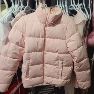 Pink Puffer Jacket